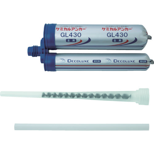 DECOLUXE Adhesive epoxy resin cartridge type Chemitube GL430 GL430 1 S