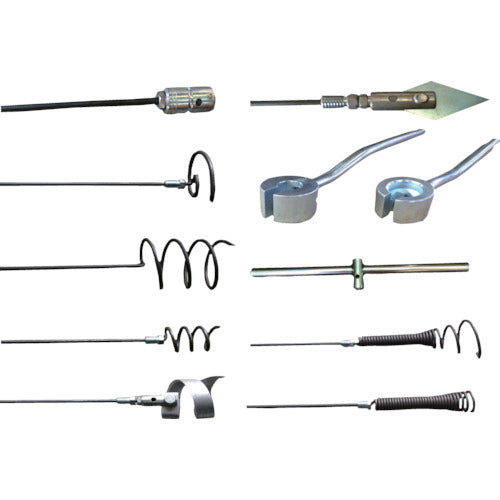 ＫＡＮＴＯＯＬ　排水管掃除機用交換先端ツール　Ｂプラマーズ・セット　PB　1 Ｓ