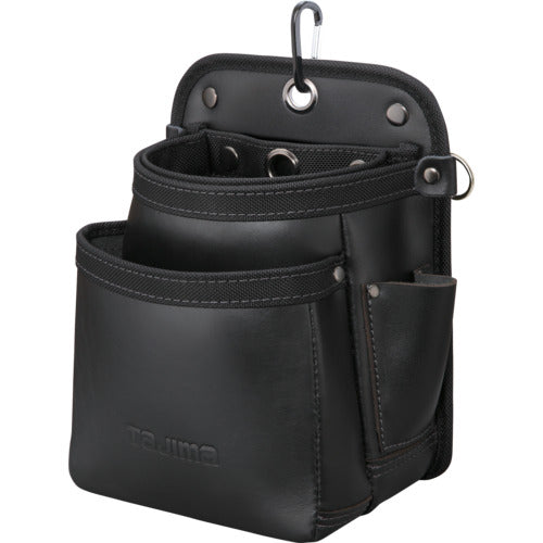 タジマ　着脱式腰袋　Ｋ　２段中　ツインフック　SFKBK-2M2H　1 個