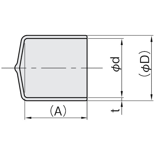 ＩＷＡＴＡ　保護キャップ　丸　（１００個入）　白　HLWH60-B　1 PK