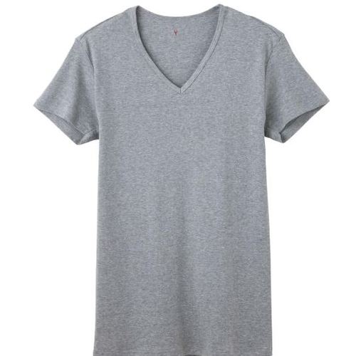 GUNZE YG short sleeve V neck YV0015V-NG-LL 1 piece