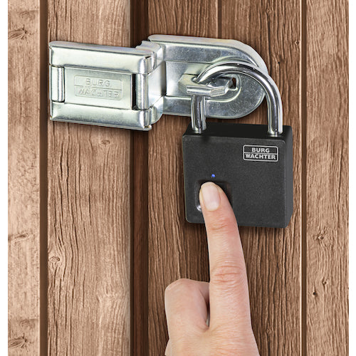 ブルク　ヴェヒター　指紋認証南京錠　６１０５３ＳＢ　27511　1 個