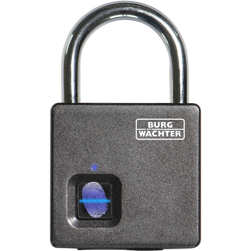 ブルク　ヴェヒター　指紋認証南京錠　６１０５３ＳＢ　27511　1 個