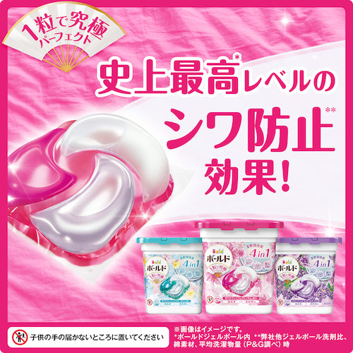 Ｐ＆Ｇ　ボールド　ジェルボール　４Ｄ　プレミアムブロッサム　本体　１１個　404756　1 CS