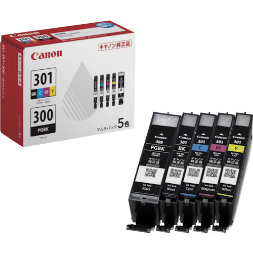 캐논 잉크 탱크 BCI-301+BCI-300/5MP BCI-301+300/5MP 1개