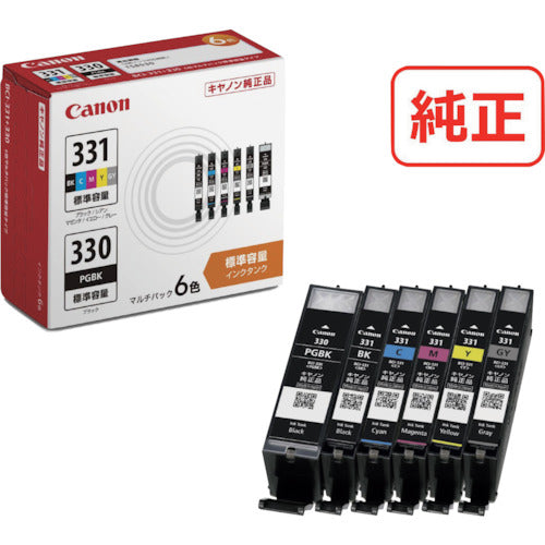 캐논 잉크 탱크 BCI-331+BCI-330/6MP BCI-331+330/6MP 1개