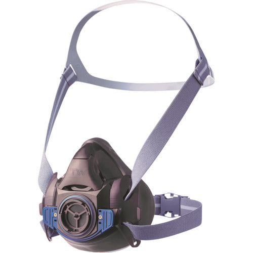 シゲマツ　防じん・防毒マスク　ＴＷ１１Ｃ　ブラック　Ｍ　TW11C HB M　1 個