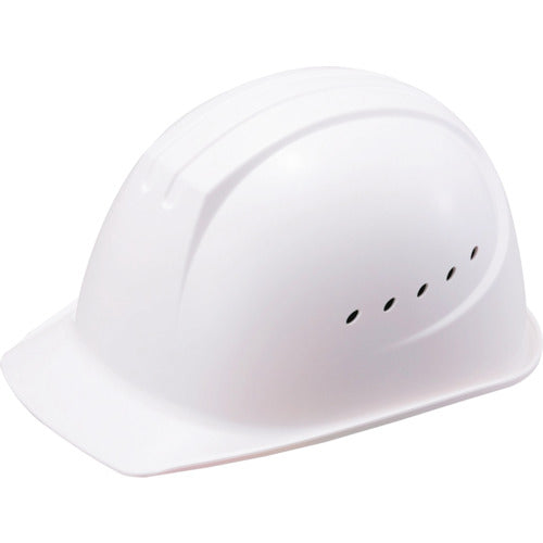 Tanizawa Air Light Helmet ST#01610-JZ2 (EPA) With ventilation holes and grooves Made of ABS White 01610-JZ2-W1-J 1 piece