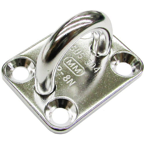 Mizumoto Stainless Steel Eye Plate (with Small Screw) 5mm B-3071 1 pc