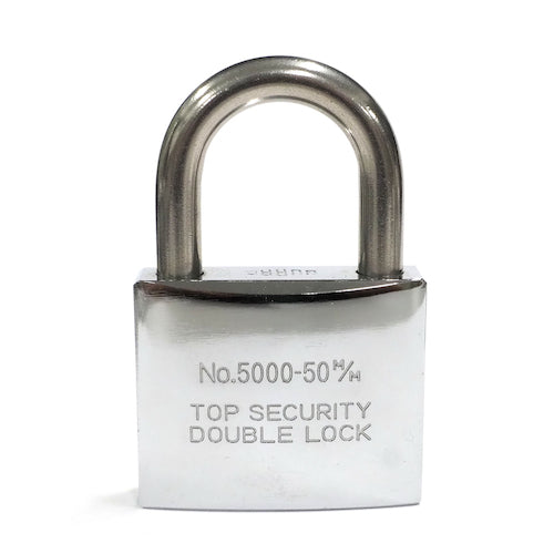 ガード　ステンレスシャックル南京錠　５０ｍｍ　ＮＯ．５０００−５０　NO.5000-50　1 Ｓ