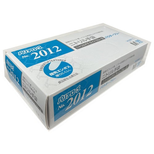 Barrier Robe Nitrile PF Light Blue [R2] Powder Free M (100 sheets) NO.2012M 1 box