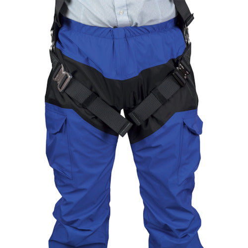 Maegami Full Harness V-Shaped Compatible Rain Pants Royal Blue BLL AP950 BLUE BLL 1 unit
