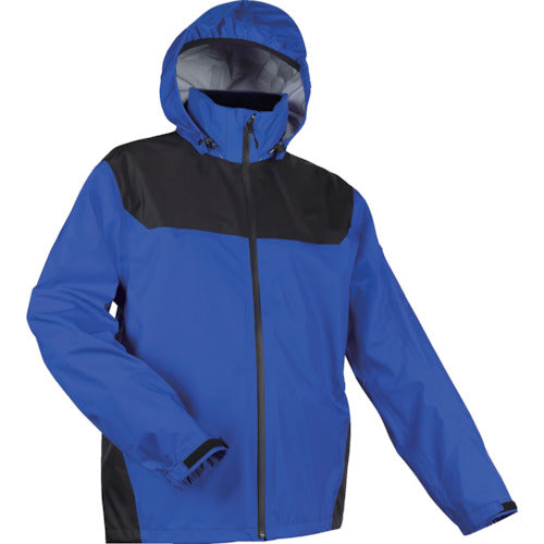 Maegaki Full Harness Compatible Rain Jacket Royal Blue L AP1900 BLUE L 1 unit