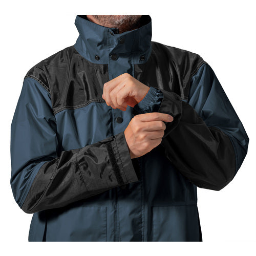 Makku 장인 레인 정장 네이비 M AS590001 1 착용