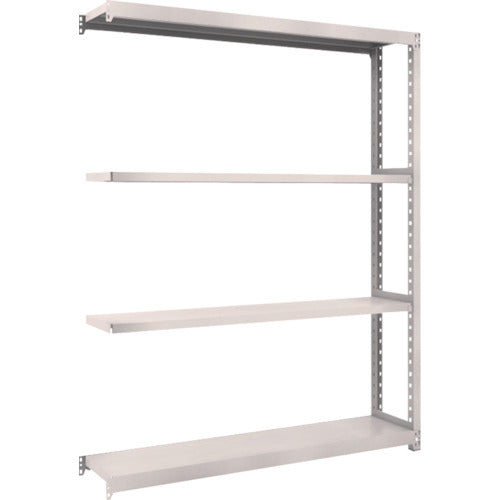 TRUSCO Steel Rack M2 Type Light-Medium Duty Shelf 1460 x 300 x H2100 4 Tiers Connected Neo Gray M2-7534B 1 S