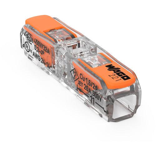 WAGO In-line Splicing Connector 221-2411 1 Box