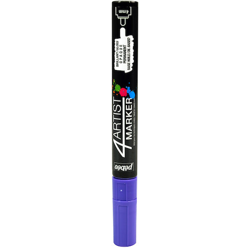 페베오 4 아티스트 마커 4mm 라운드 바이올렛 580128 1 개