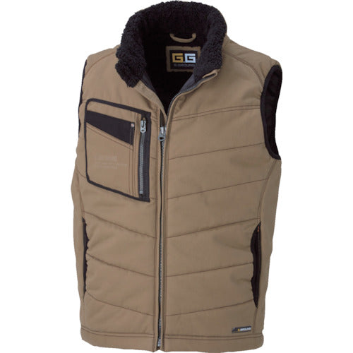 G. G. 5106 방한 베스트 브라운 LL 5106-81-LL 1 착용