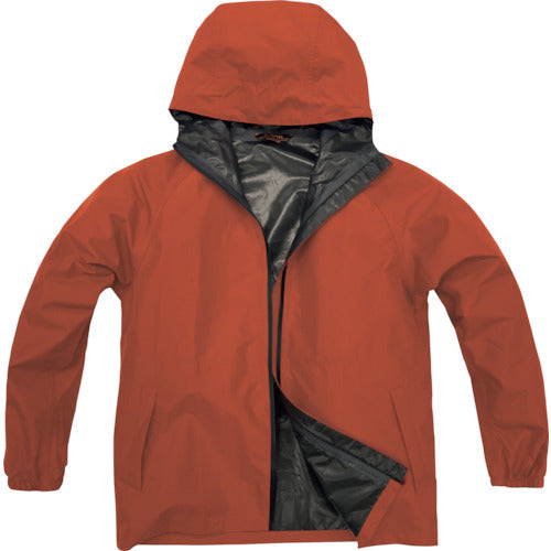 弘進ゴム　Ｂ−１１００　透湿ＬＩＧＨＴレインスーツ　レンガ　ＬＬ　H1100BC-LL　1 着