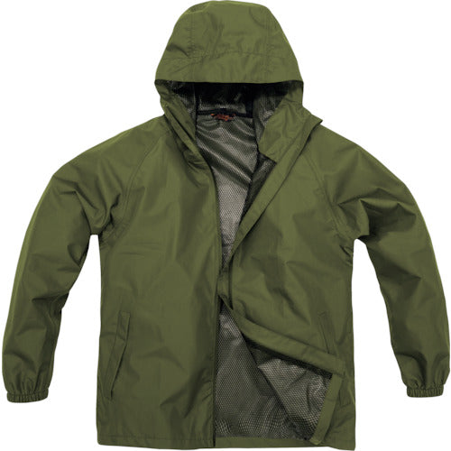 弘進ゴム　Ｂ−１０００　ＬＩＧＨＴレインスーツ　カーキ　ＬＬ　H1000BB-LL　1 着