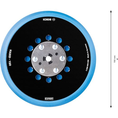 ボッシュ　マルチホールパッド　１５０ｍｍ　ハード　2608900008　1 個
