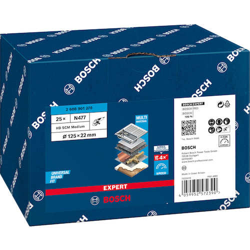 보쉬 X-LOCK SCM 디스크 N479 중목 2608901270 1장