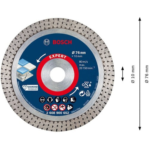 Bosch Diamond Wheel 76mm 2608900652 1 piece