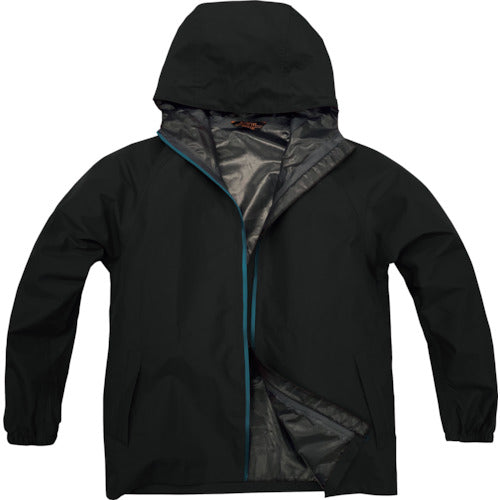 Koshin Rubber B-1100 Breathable LIGHT Rain Suit Black M H1100BB-M 1 piece