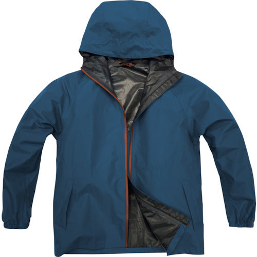 弘進ゴム　Ｂ−１１００　透湿ＬＩＧＨＴレインスーツ　ブルー　Ｍ　H1100BA-M　1 着