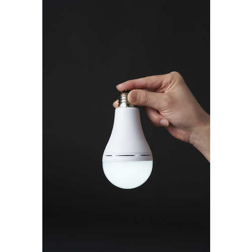 카리하나 제작소 축전형 ​​LED 전구 방재 전구 주백색 KS01-WH 1개