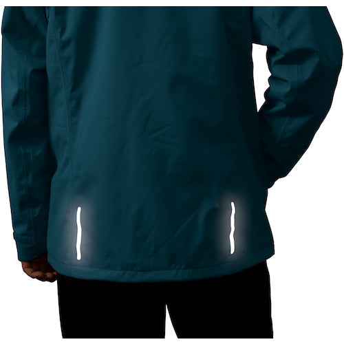 Makku Hoodie Light Rain Jacket Blue M AS82017 1 pc