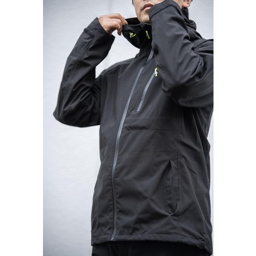 Ｍａｋｋｕ　フーディライトレインジャケット　ブラック　ＬＬ　AS8203D　1 着