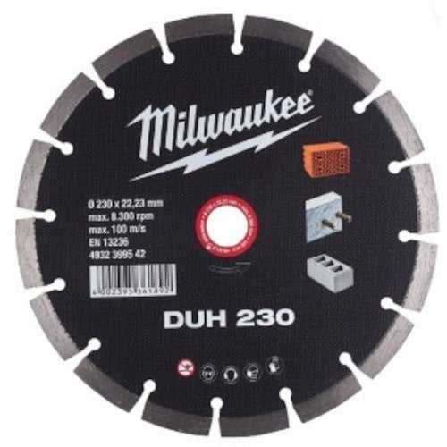 Milwaukee 230mm Diamond Blade (Segment Type) 4932399542 1 pc