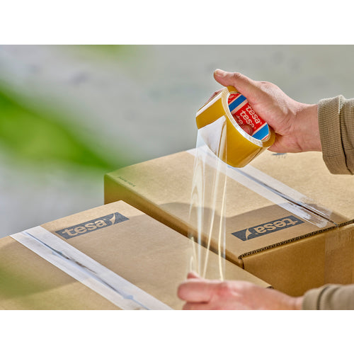 tesa PLA-based packaging tape (biomass-based) tesa 58296 transparent 50mm x 66m 58296-50-66 1 roll