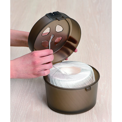 ヒマラヤ化学　紐収納ボックス　たまひも収納ケース（カッター付き）４０５０　１６４×１７６×１３７　405030　1 個