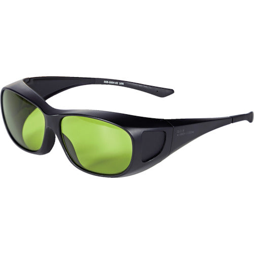 ＴＲＵＳＣＯ　レーザー用セフティグラス　オーバーグラス　ファイバー・ＹＡＧ用　TLSOGA-YG　1 個