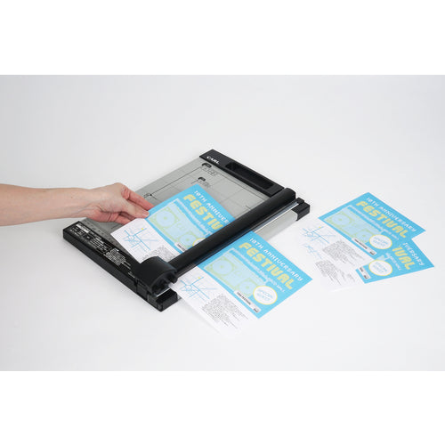 컬 재단기 디스크 커터 A4 사이즈 재단 매수 10장 DC-200NA 1대