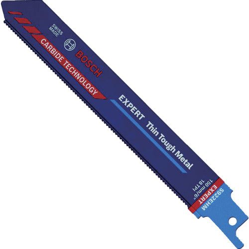 Bosch Saber Saw Blade, Super Hard, for Metal and Thin Materials, S922EHM, 2608900360, 1 PK