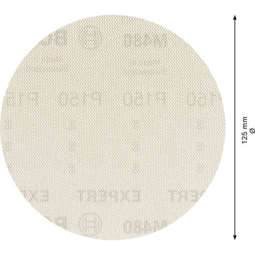 Bosch Net Sanding Disc M480 125mm #150 5 pieces 2608900674 1 PK