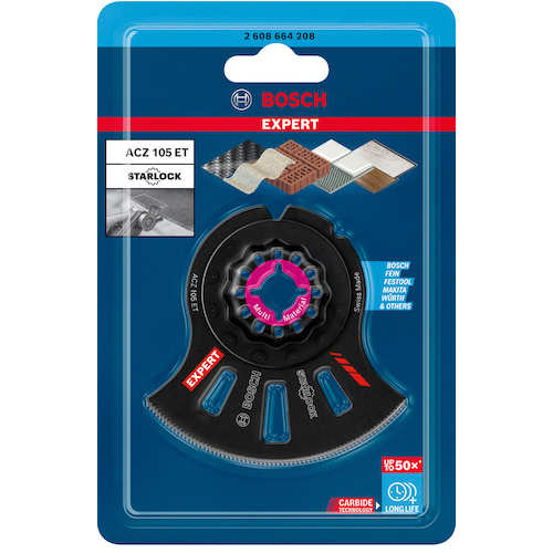 Bosch Multi-Tool Blade (Cut-Saw) Starlock for FRP ACZ105ET 2608664208 1 piece