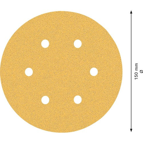 ボッシュ　ランダムアクションサンダーペーパー　Ｃ４７０　１５０ｍｍ　＃８０　５０枚入り　2608900919　1 PK