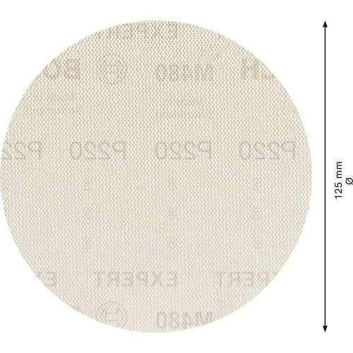 Bosch Net Sanding Disc M480 125mm #220 5 pieces 2608900676 1 PK