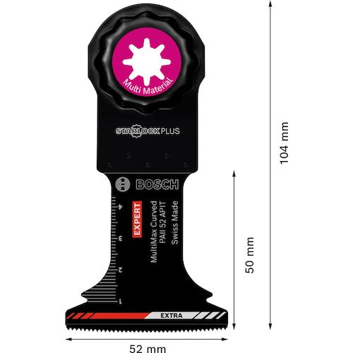ボッシュ　マルチツールブレード（カットソー）　スターロックプラス　特殊材料　ＰＡＩＩ５２ＡＰＩＴ　2608900030　1 枚
