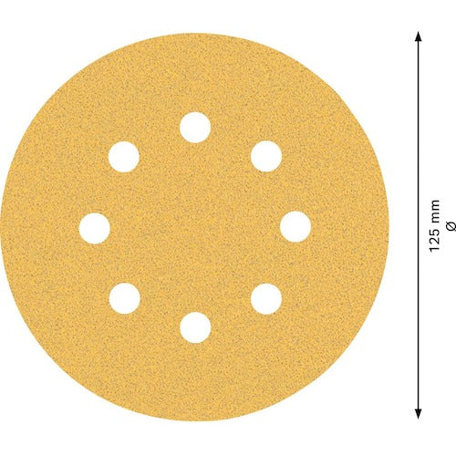 ボッシュ　ランダムアクションサンダーペーパー　Ｃ４７０　１２５ｍｍ　＃８０　５枚入り　2608900805　1 PK