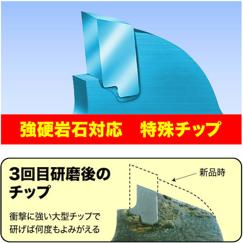 Tsumura Brushcutter Tip Saw F-Type Hyper 255 x 40P 1962 1 piece