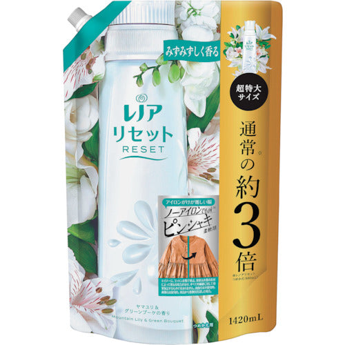 Ｐ＆Ｇ　レノア　リセット　ヤマユリ＆グリーンブーケ　詰め替え　超特大　１４２０ｍｌ　404753　1 個