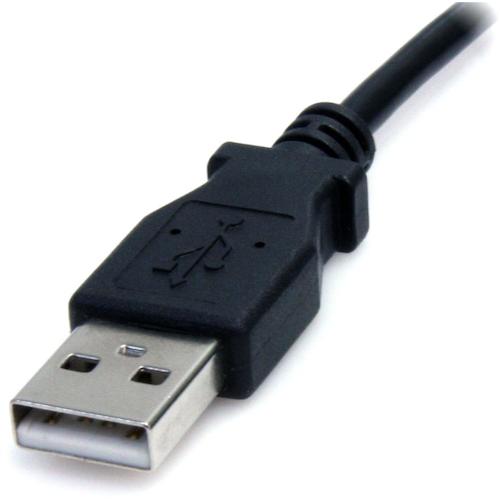 StarTech USB Cable / Type-A - 5V DC Power Plug / 2m / Type M Connector / Black / USB Power Supply Cable USB2TYPEM2M 1 Pack