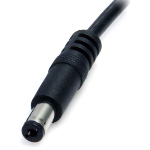 StarTech USB Cable / Type-A - 5V DC Power Plug / 2m / Type M Connector / Black / USB Power Supply Cable USB2TYPEM2M 1 Pack