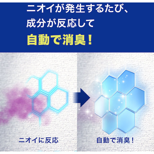 Ｐ＆Ｇ　ファブリーズ　消臭芳香剤　Ｗ消臭　トイレ用　ブルー・シャボン　６．３ｍｌ×２個　408078　1 PK