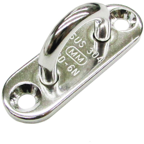 미즈모토 스테인리스 패드 아이(소나사 부착) 8mm B-3068 1개